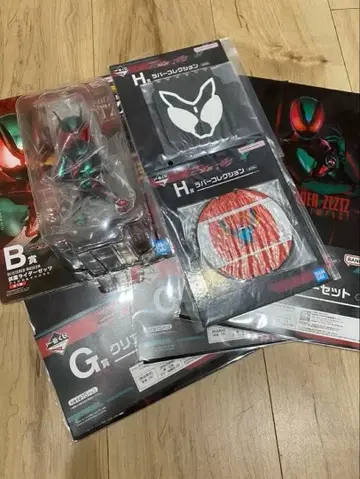 제일복권 가면라이더 젝츠&가브 B상 G상 H상 6점 세트 젝츠 가브