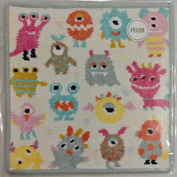 페이러 손수건 미사용 새상품 리틀 몬스터