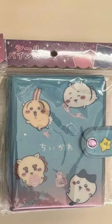 새상품 치이카와 (먼작귀) 씰 바인더 하치와레 토끼 시사 씰북 씰