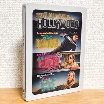 원스 어폰 어 타임 인 할리우드 스틸북 4K HD + Blu-ray