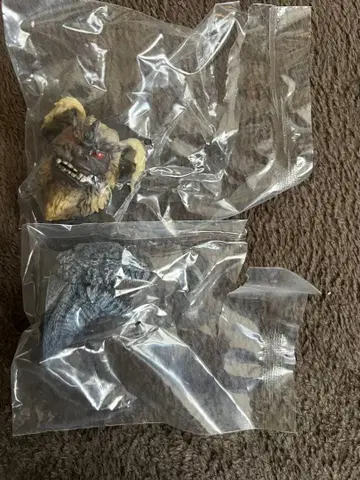 제일복권 고질라 대괴수 열전 G G상 헤드 마그넷 2개 세트 개봉품