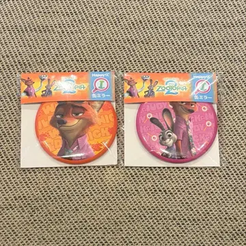 주토피아2 해피 복권 캔 거울