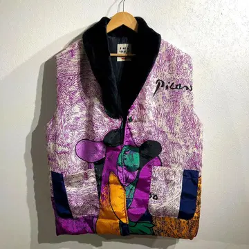 90s 빈티지 KALA VIVACHE 베스트 퍼플 개성파