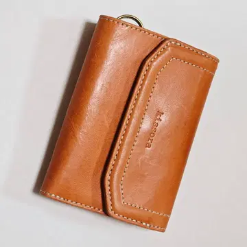 키소라 천연 가죽 키케이스 미사용품