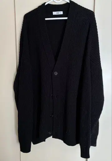 WEGO/블랙/니트 가디건