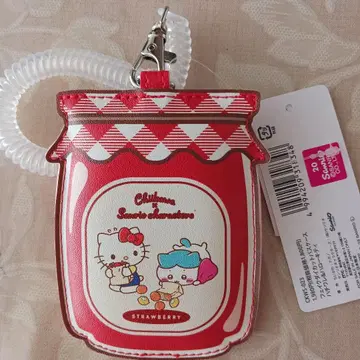 치이카와 x 산리오 캐릭터즈 패스 케이스 (하치와레 & 헬로키티)
