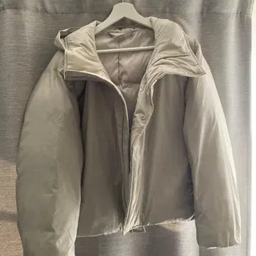 UNIQLO U 2025AW 퍼프 테크 심리스 자켓 그레이 L