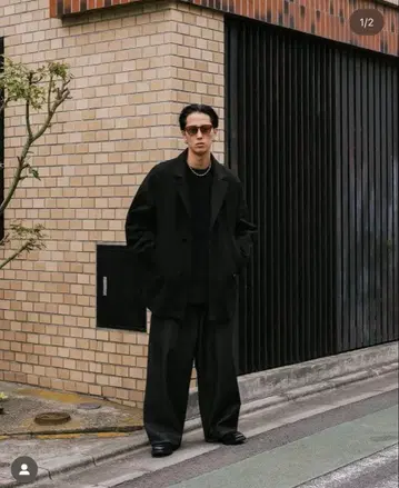 Cootie Productions 테일러드 자켓 블랙