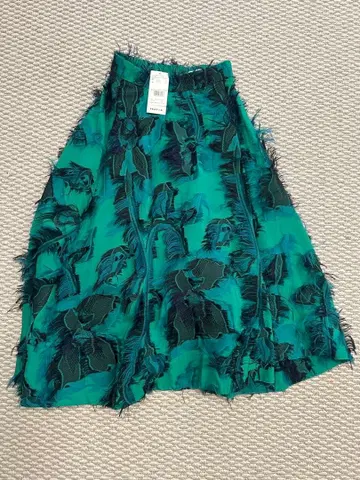 프레이 아이디 그린 플레어 스커트 사이즈 1