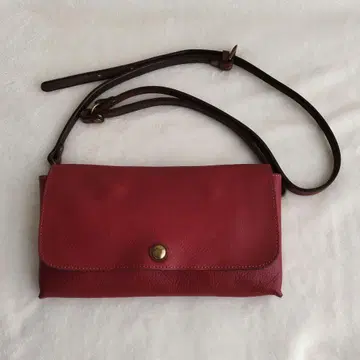 [릴리] 지갑 숄더백 와인 레드 126