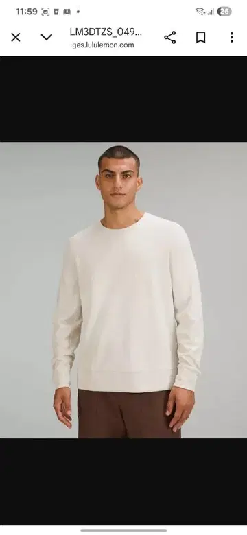 룰루레몬 Lululemon Shift Stitch 크루 긴팔T셔츠