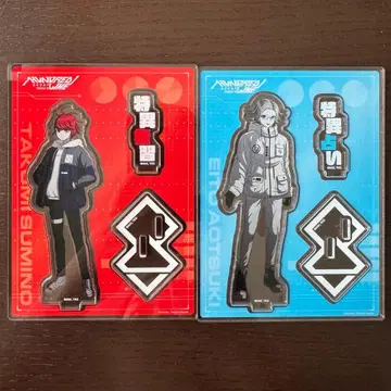 HUNDRED LINE 최종 방위 학원 아크릴 스탠드 2종