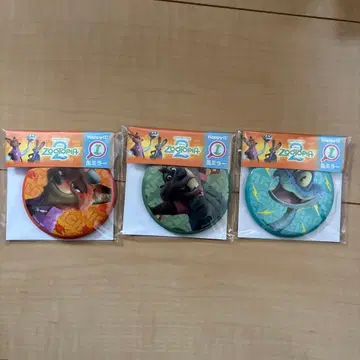 주토피아 해피 복권 I상 캔 거울 3개 세트