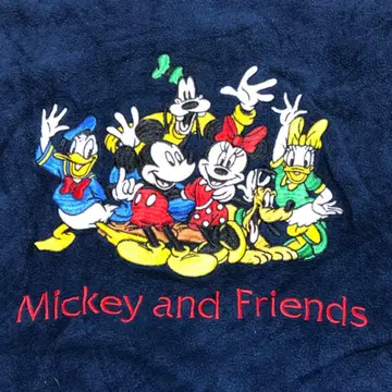 Disney 플리스 맨투맨 XL/미키 MickeyandFriends
