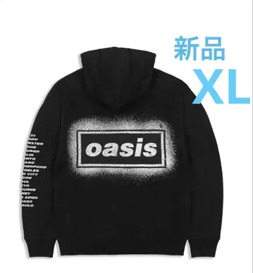 oasis Live '25 WorldTour 후드티 후디 XL 블랙