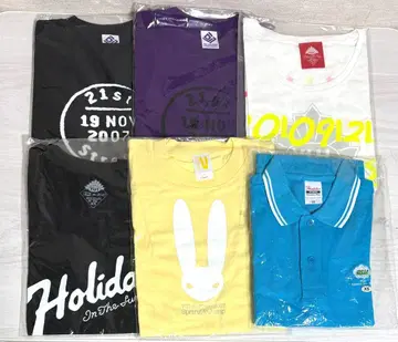 YUI 미개봉 새상품 T셔츠 피케 셔츠 6점 세트