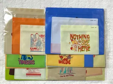 해피복권 주토피아 J상 지퍼 백 세트 6종 컴플리트