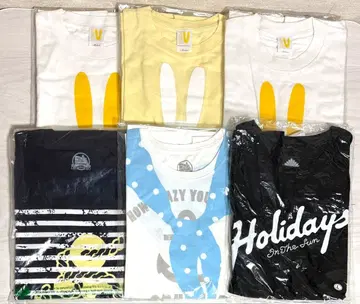 YUI 미개봉 새상품 T셔츠 6점 세트