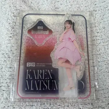 FRUITS ZIPPER 마츠모토 카렌 아크릴 스탠드