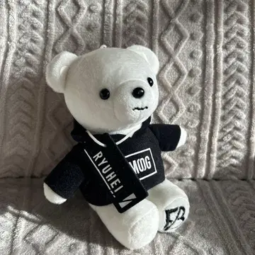 [새상품급] BE:FIRST BMSG 후드티 봉제 인형 곰 류헤이