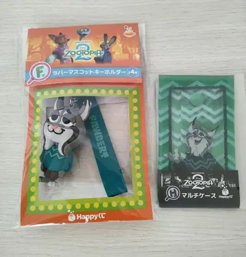 주토피아2 해피 복권 파우버트 러버 마스코트 멀티 케이스