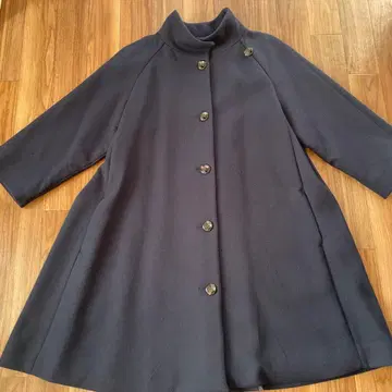 12/31 한정판 가격 인하!! 미라 오웬 네이비 울 피 코트