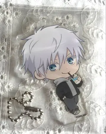 주술회전 캬라드리 고죠 사토루 아크릴 키링 아크키링