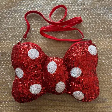 디즈니 미니 스타일 스튜디오 스팽글 숄더백