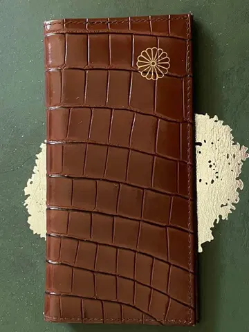 황궁 크로커다일 패턴 장지갑