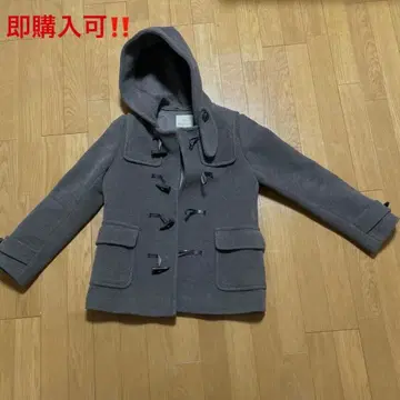 BEAUTY&YOUTH 그레이 더플 코트