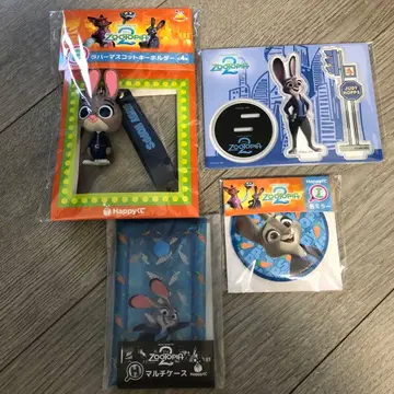 주토피아2 해피 복권 주디 4종 세트