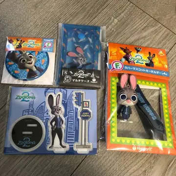 주토피아2 해피 복권 주디 4종 세트