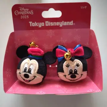 디즈니 크리스마스 2025 미키 & 미니 반지