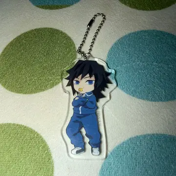 귀멸의 칼날 키메츠 학원 아크릴 키링 토미오카 기유