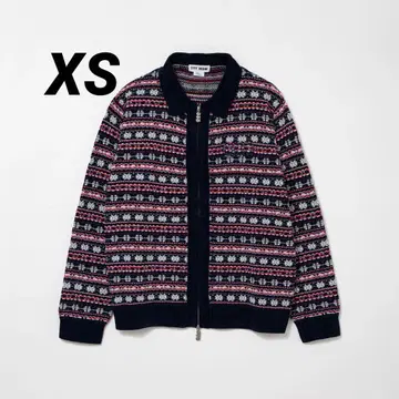 TTTMSW 26SS 집업 니트 폴로 셔츠 ( NAVY )