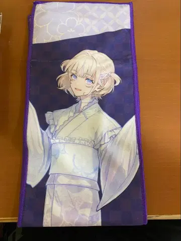 극락탕 ReGLOSS 토도로키 하지메 머플러 타월 유카타 Ver.