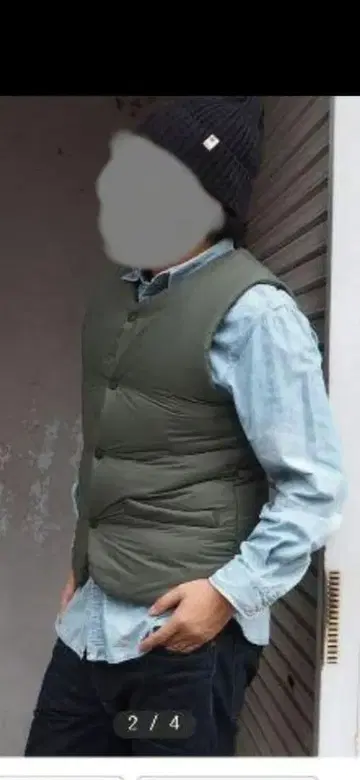 Eskdale equipment 충전솜 크루넥 베스트