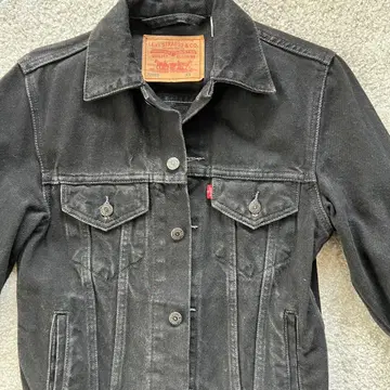 Levi Strauss & Co. 블랙 데님 자켓 XS