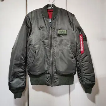 ALPHA INDUSTRIES MA-1 플라이트 자켓 올리브