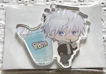 주술회전 캬라드리 고죠 사토루 아크릴 키링