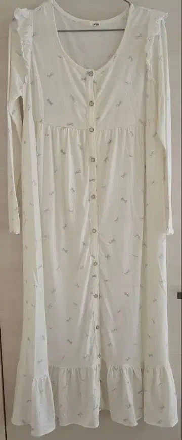 gelato pique 젤라또피케 리본 프릴 롱 원피스