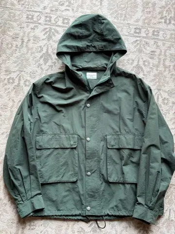 URBAN RESEARCH 코튼 나일론 마운틴 후드티