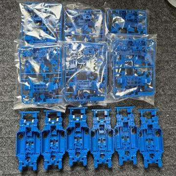 미니 사륜구동 MS 섀시 블루 6세트