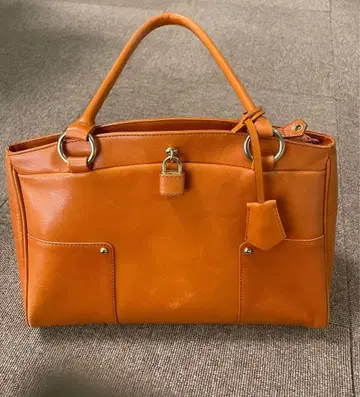 덴하마노 가죽 핸드백