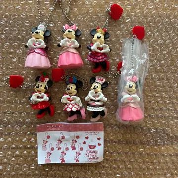 디즈니 토탈리 미니 마우스 캡슐 토이 전 6종 세트 총 7개