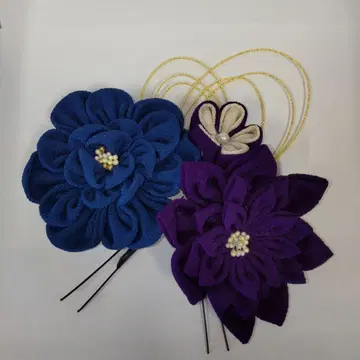 츠마미자이쿠 머리 장식 5세트 성인식 졸업식 시치고산