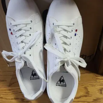 le coq sportif 화이트 스니커즈