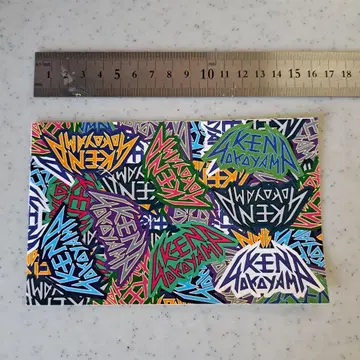 ken yokoyama 스티커 HI-STANDARD 사바스타