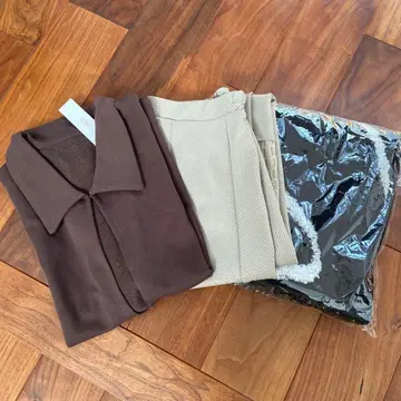 풀오버 1점, 롱 타이트 스커트 2점의 합계 3점 세트 새상품