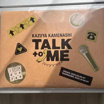 카메나시 카즈야 TALK to ME 애프터 팜플렛